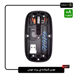 موس بی سیم شیشه ای برند mouse 5