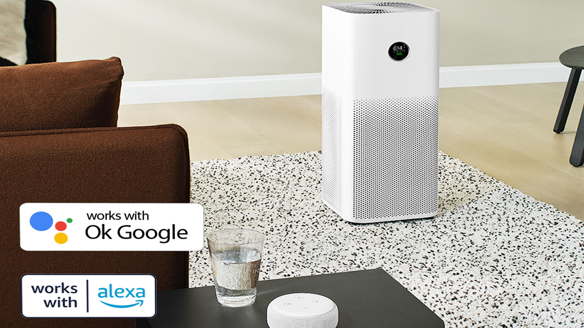 سیستم فیلتراسیون سه‌مرحله‌ای حرفه‌ای Smart Air Purifier 4