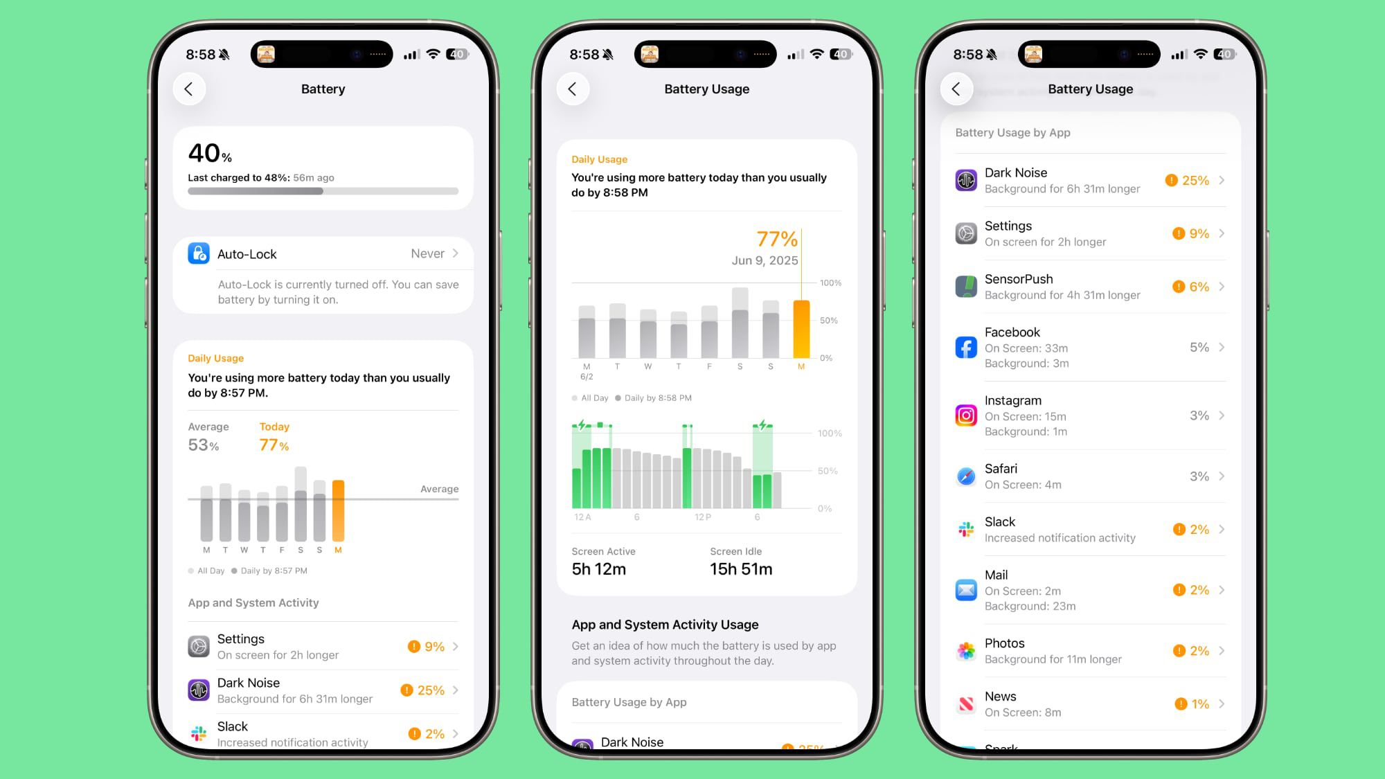 معرفی و دانلود بهترین برنامه مدیریت باتری آیفون در سال 2026– رایگان، قدرتمند و بهروز 2 معرفی و دانلود بهترین برنامه مدیریت باتری آیفون در سال 2026– رایگان، قدرتمند و بهروز - 1